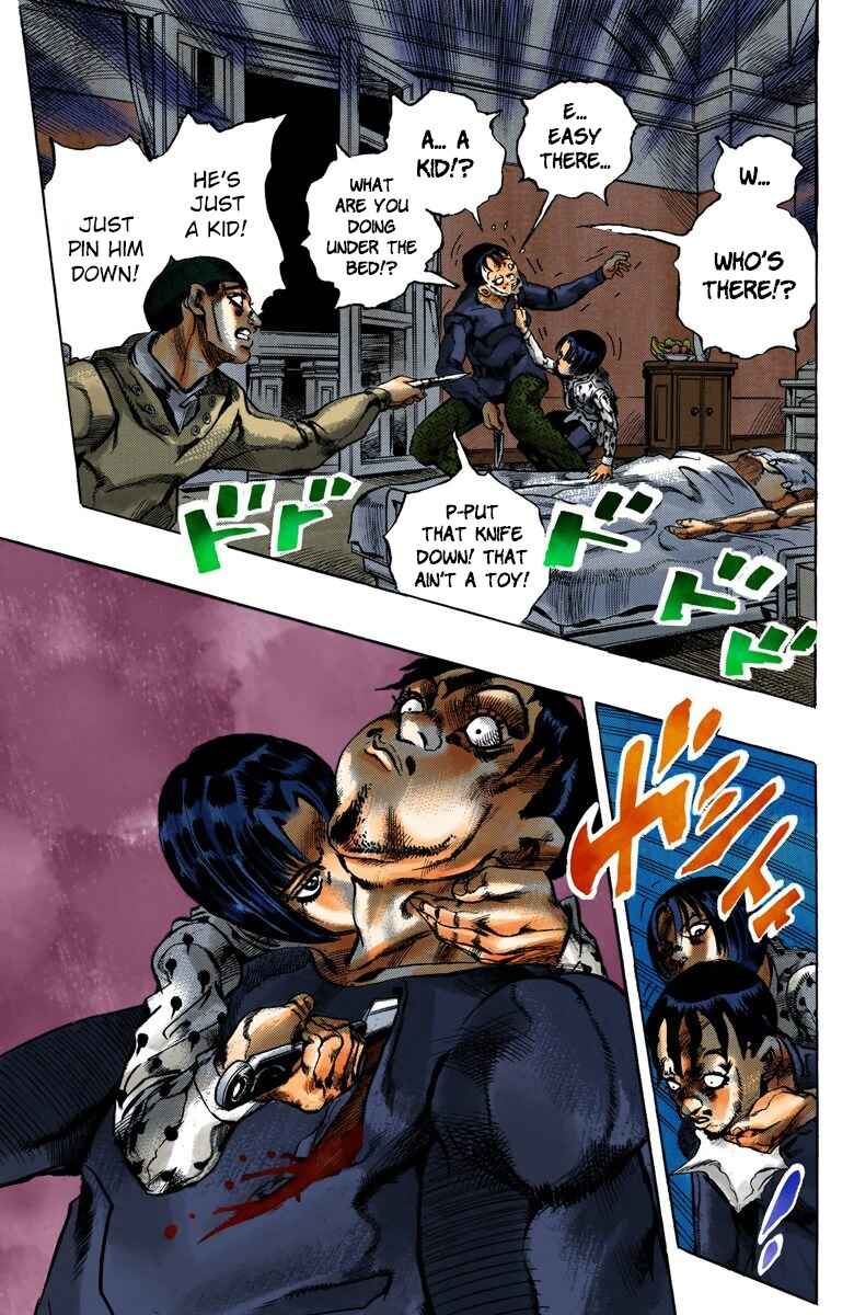 JoJo no Kimyou na Bouken: Part 5 - Ougon no Kaze Color-ban Chapter 78 - Page 14