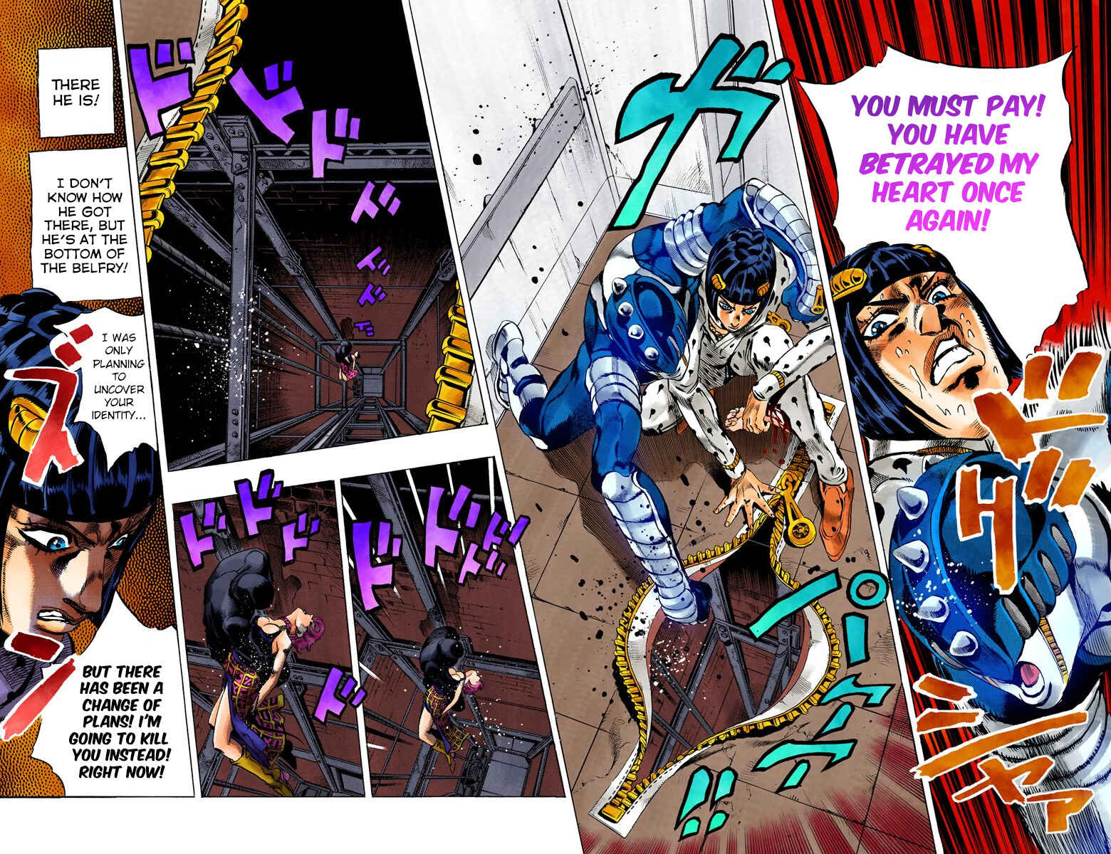 JoJo no Kimyou na Bouken: Part 5 - Ougon no Kaze Color-ban Chapter 78 - Page 19