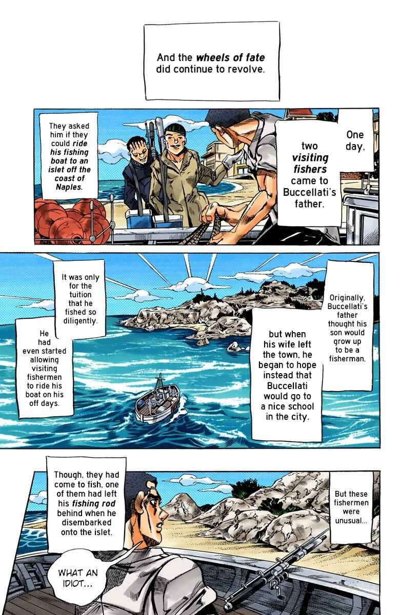 JoJo no Kimyou na Bouken: Part 5 - Ougon no Kaze Color-ban Chapter 78 - Page 6