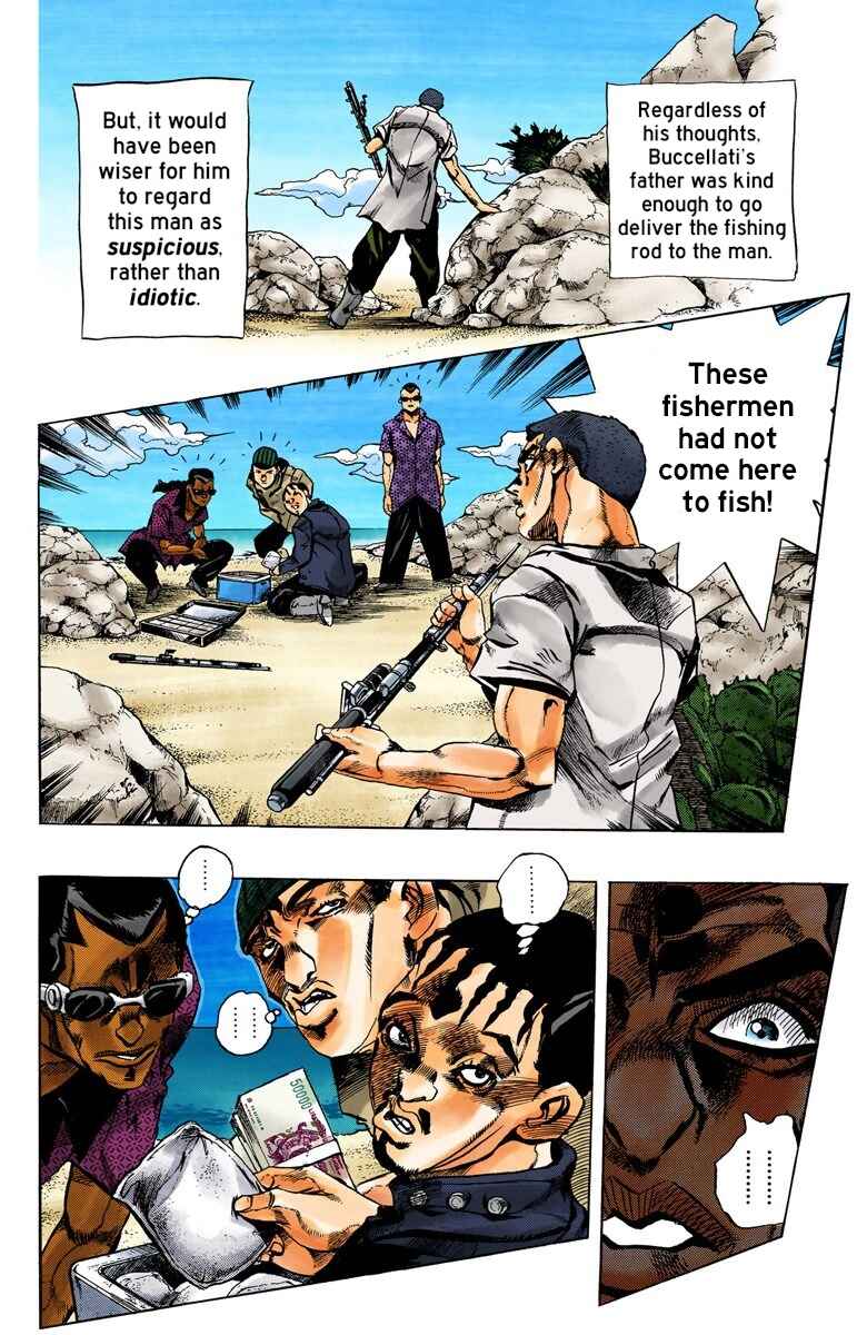 JoJo no Kimyou na Bouken: Part 5 - Ougon no Kaze Color-ban Chapter 78 - Page 7