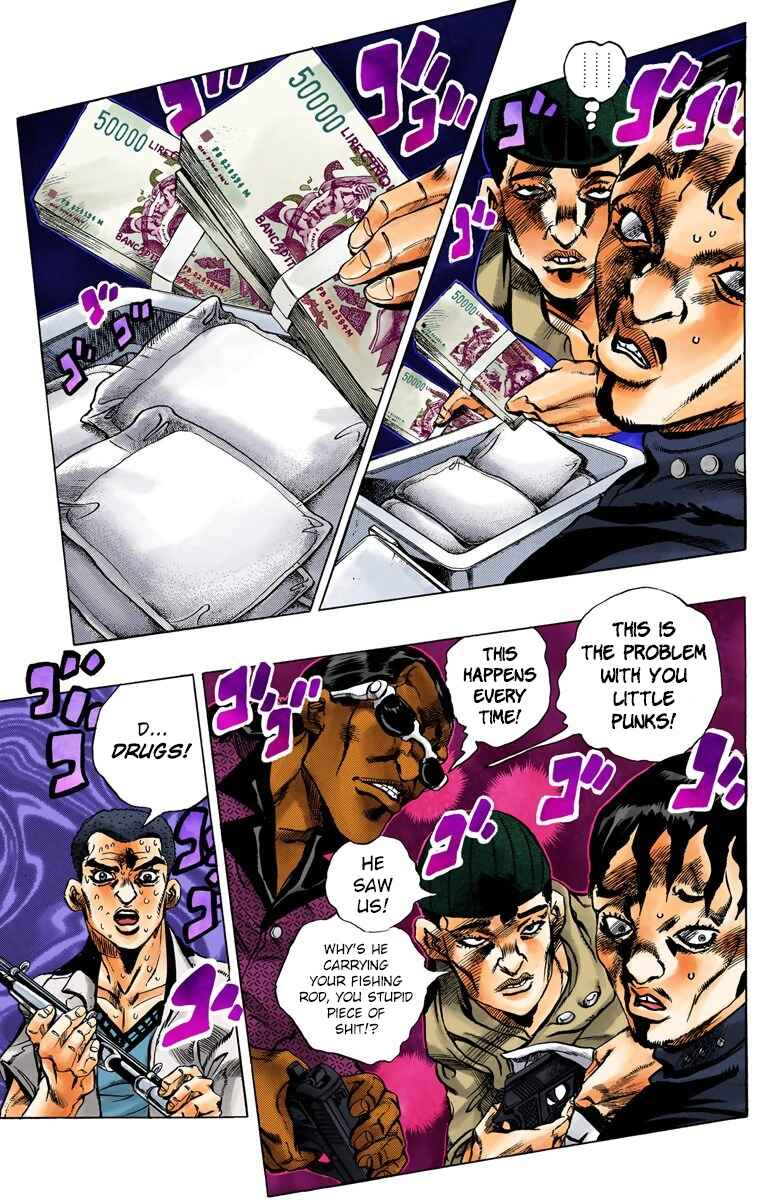 JoJo no Kimyou na Bouken: Part 5 - Ougon no Kaze Color-ban Chapter 78 - Page 8