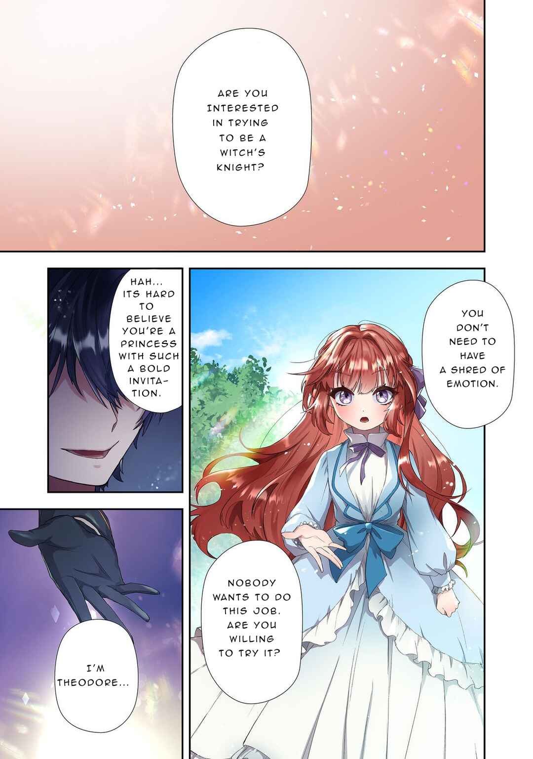 Seishiki ni Majo ni Natta Nidome no Akuyaku Koujo wa, Mou Nido to Taisetsu na Mono o Ushinawanaito Kokoro ni Chikau Chapter 1.1 - Page 3