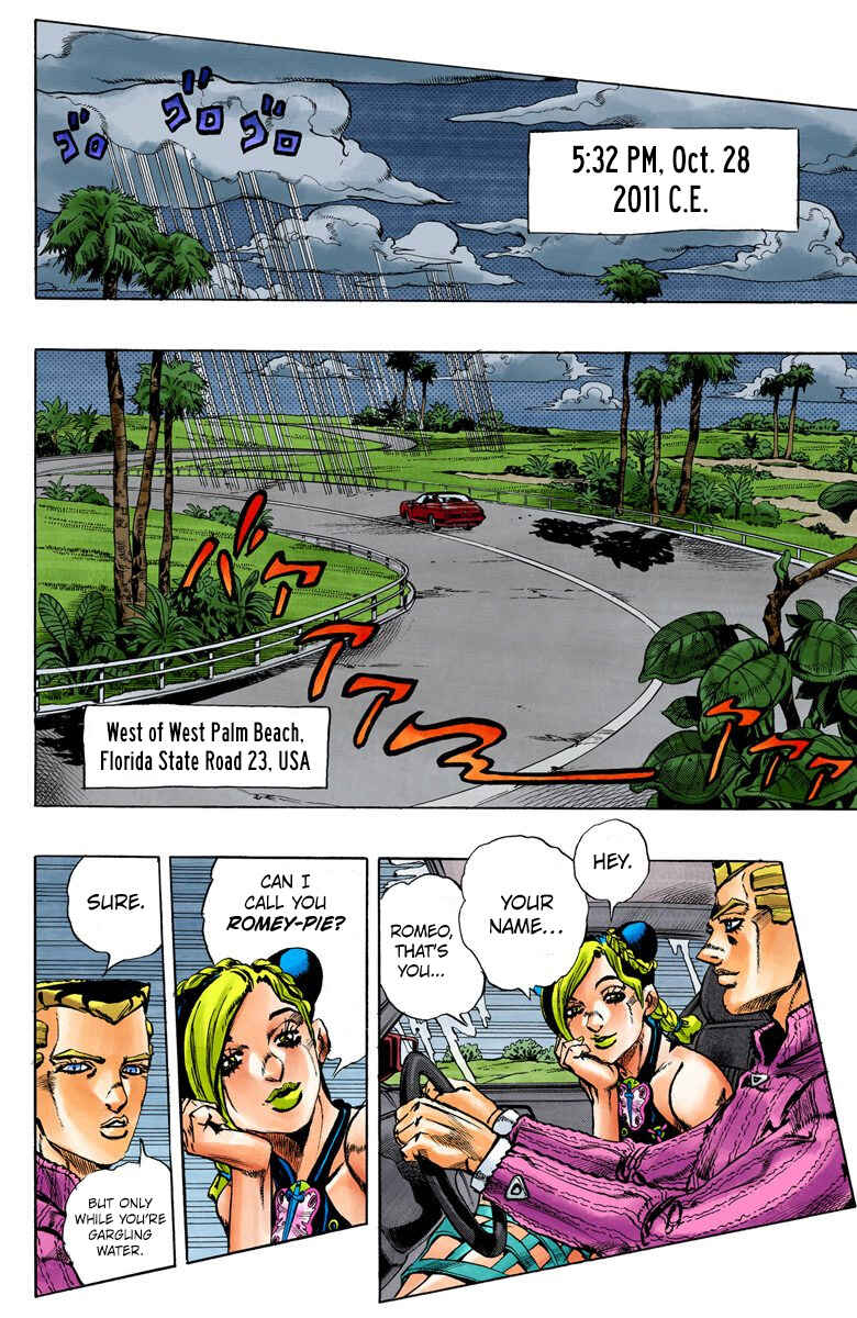 JoJo no Kimyou na Bouken: Part 6 - Stone Ocean Color-ban Chapter 2 - Page 2