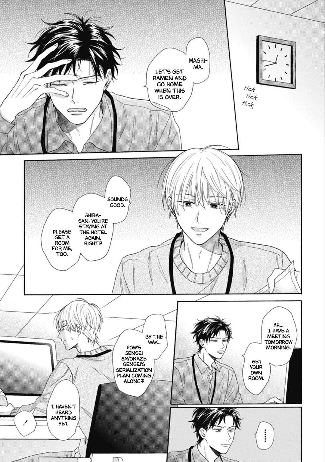 Mayonaka no BL Henshuubu wa Yume wo Miru Chapter 1 - Page 23