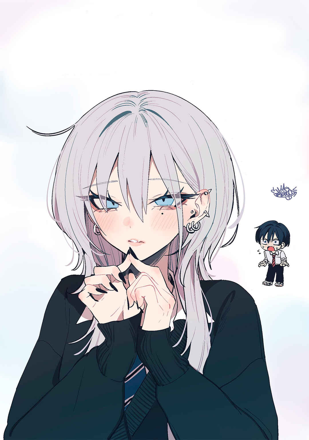 Haimiya-senpai wa Kowakute Kawaii Chapter 25.5 - Page 23