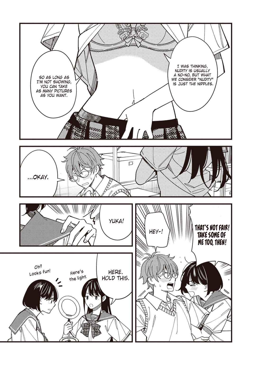 Osananajimi no Koukousei no Aida ni Nikutai Kankei wa Seiritsu suru ka. Chapter 5 - Page 8