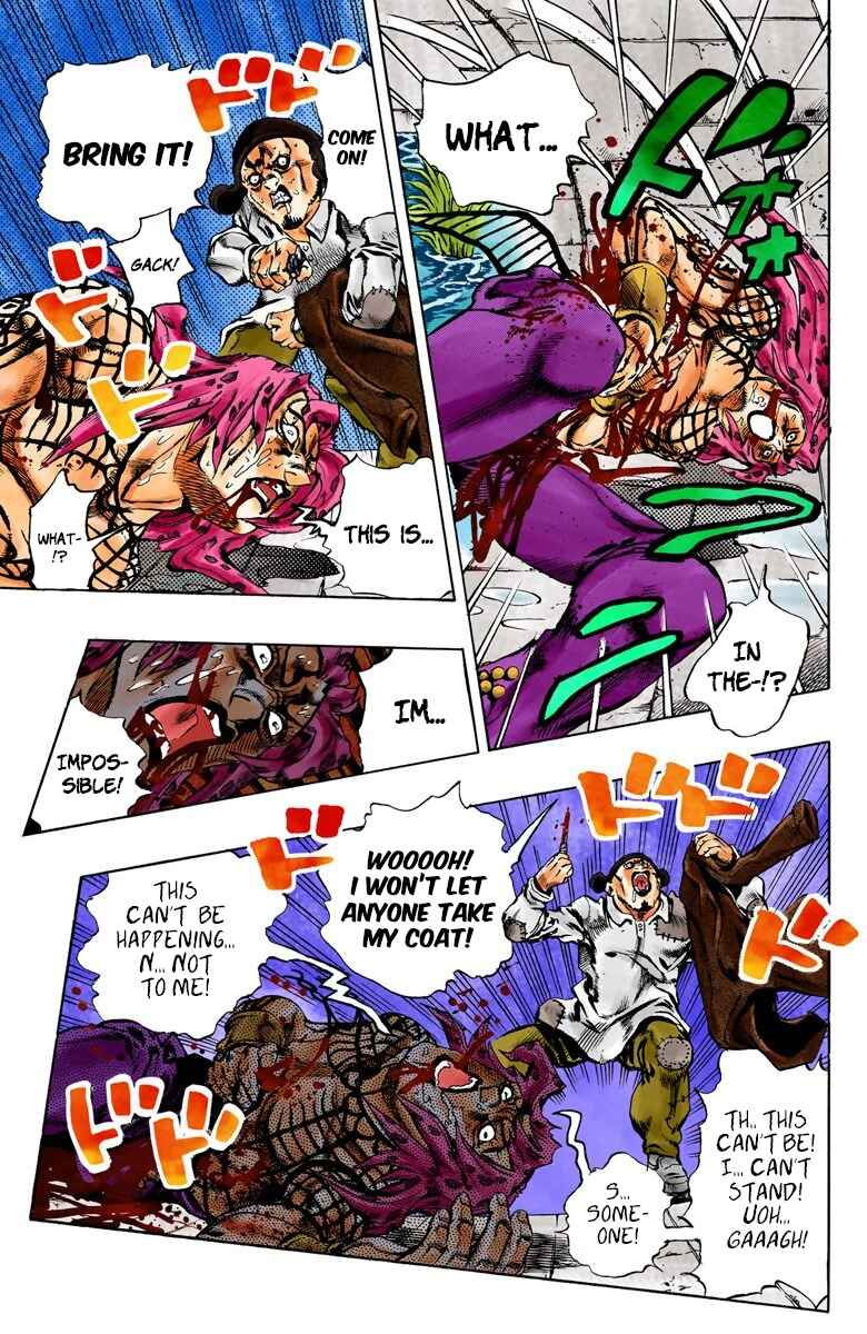 JoJo no Kimyou na Bouken: Part 5 - Ougon no Kaze Color-ban Chapter 149 - Page 11