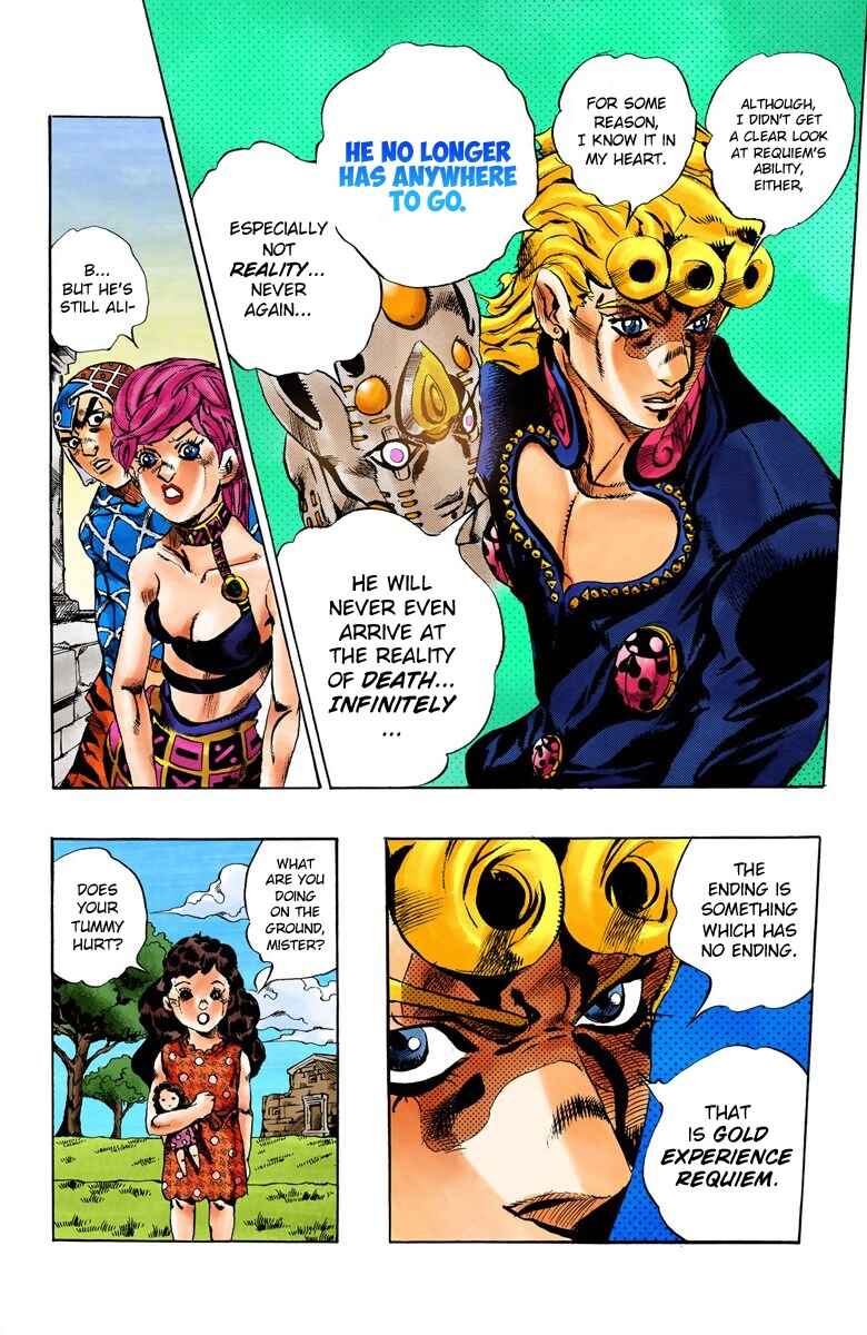 JoJo no Kimyou na Bouken: Part 5 - Ougon no Kaze Color-ban Chapter 149 - Page 18