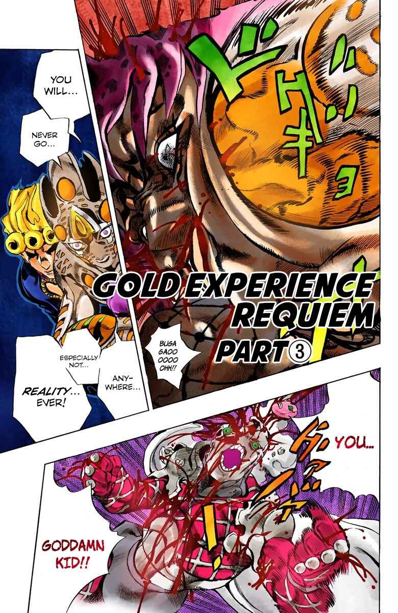 JoJo no Kimyou na Bouken: Part 5 - Ougon no Kaze Color-ban Chapter 149 - Page 2