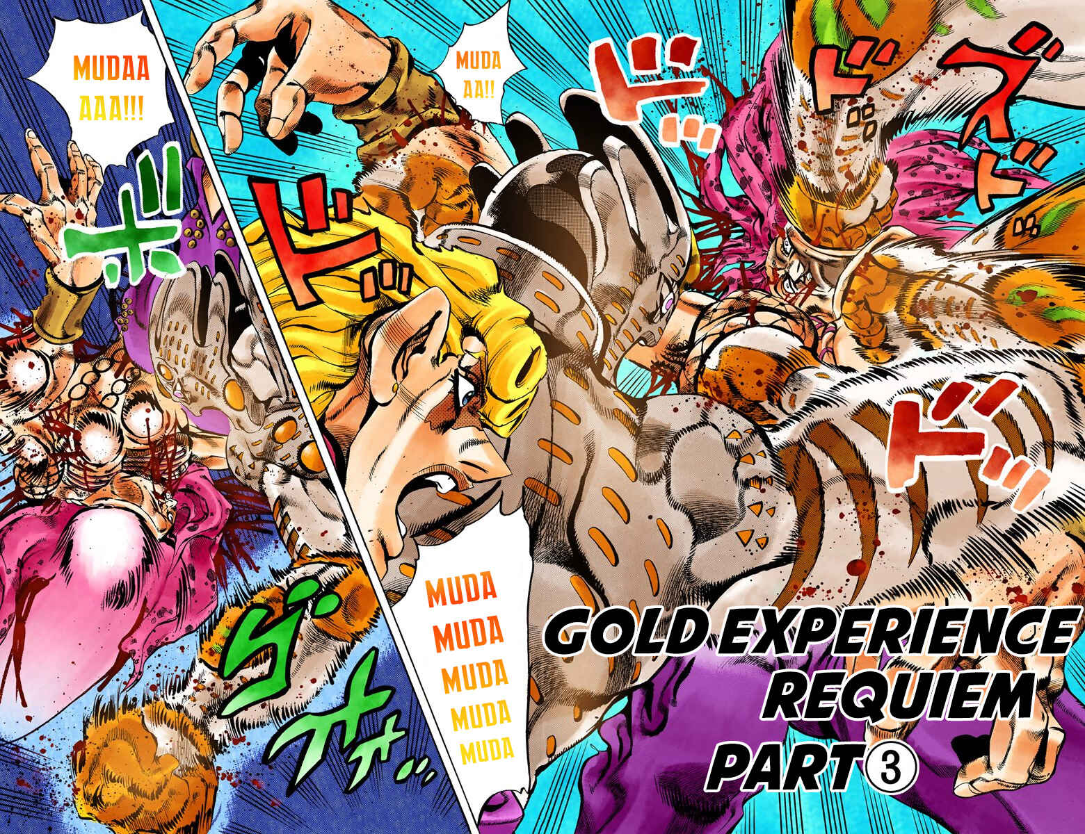 JoJo no Kimyou na Bouken: Part 5 - Ougon no Kaze Color-ban Chapter 149 - Page 3