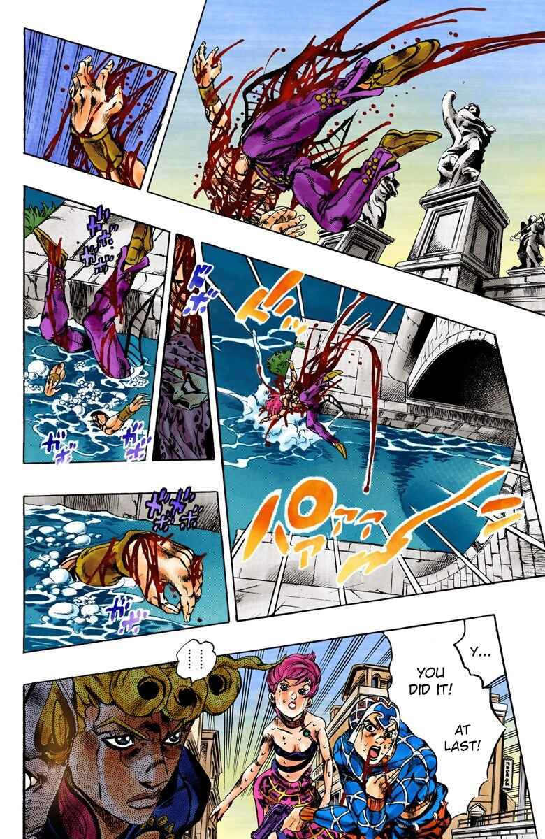 JoJo no Kimyou na Bouken: Part 5 - Ougon no Kaze Color-ban Chapter 149 - Page 4