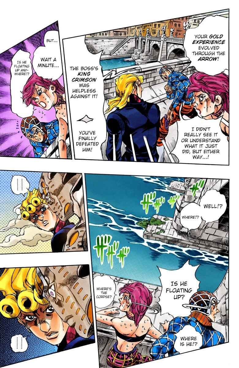 JoJo no Kimyou na Bouken: Part 5 - Ougon no Kaze Color-ban Chapter 149 - Page 5