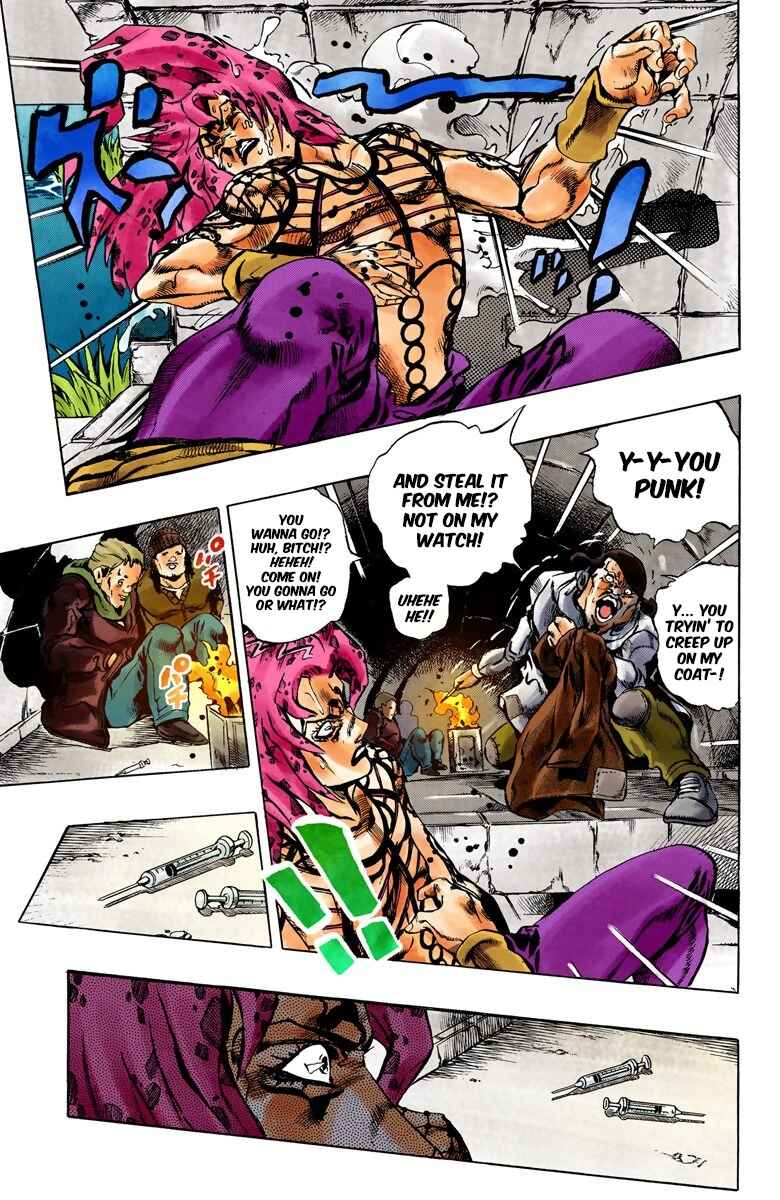 JoJo no Kimyou na Bouken: Part 5 - Ougon no Kaze Color-ban Chapter 149 - Page 9