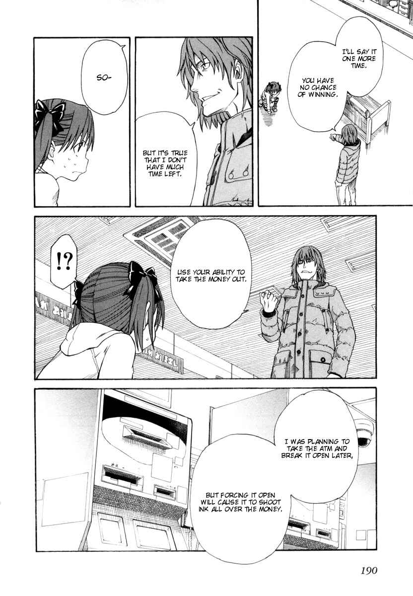 Toaru Majutsu no Index Gaiden: Toaru Kagaku no Railgun Chapter 17.2 - Page 22