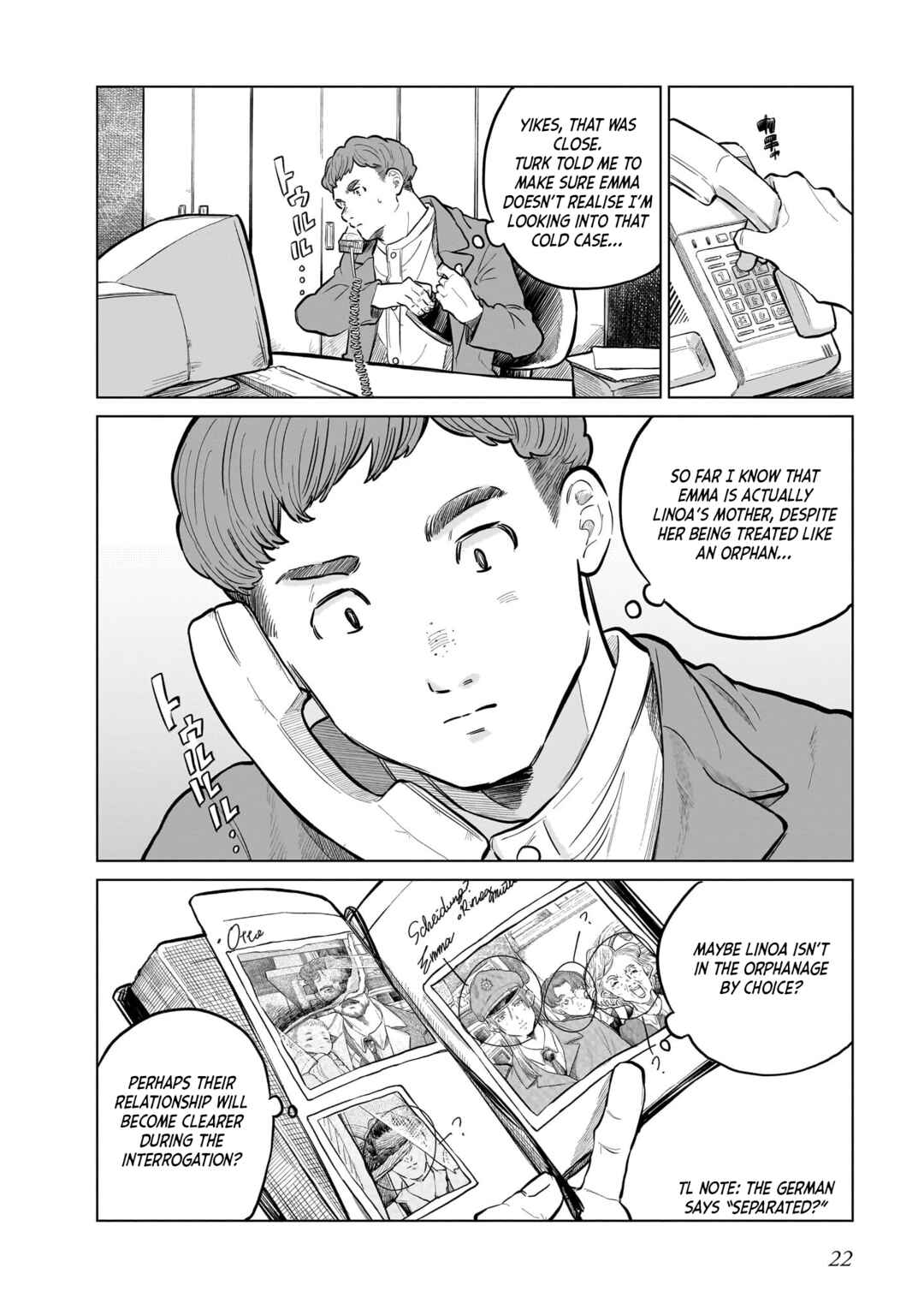 Madobe no Linoa Chapter 4 - Page 21