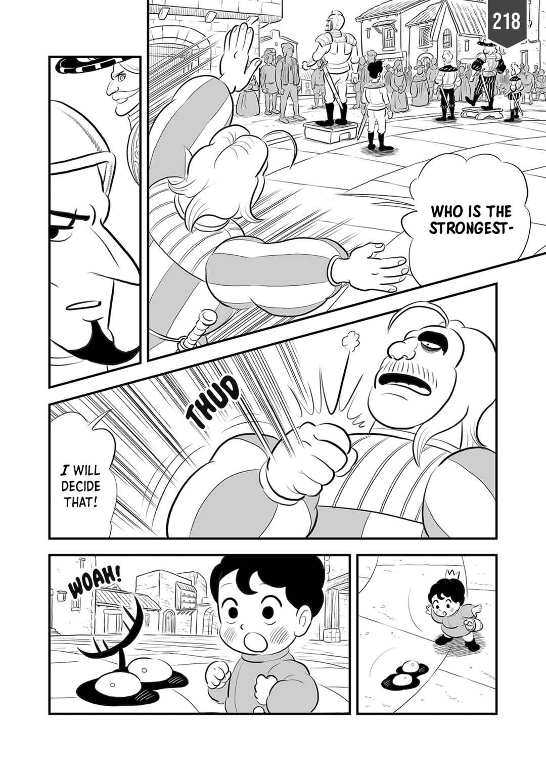 Ousama Ranking Chapter 218 - Page 1