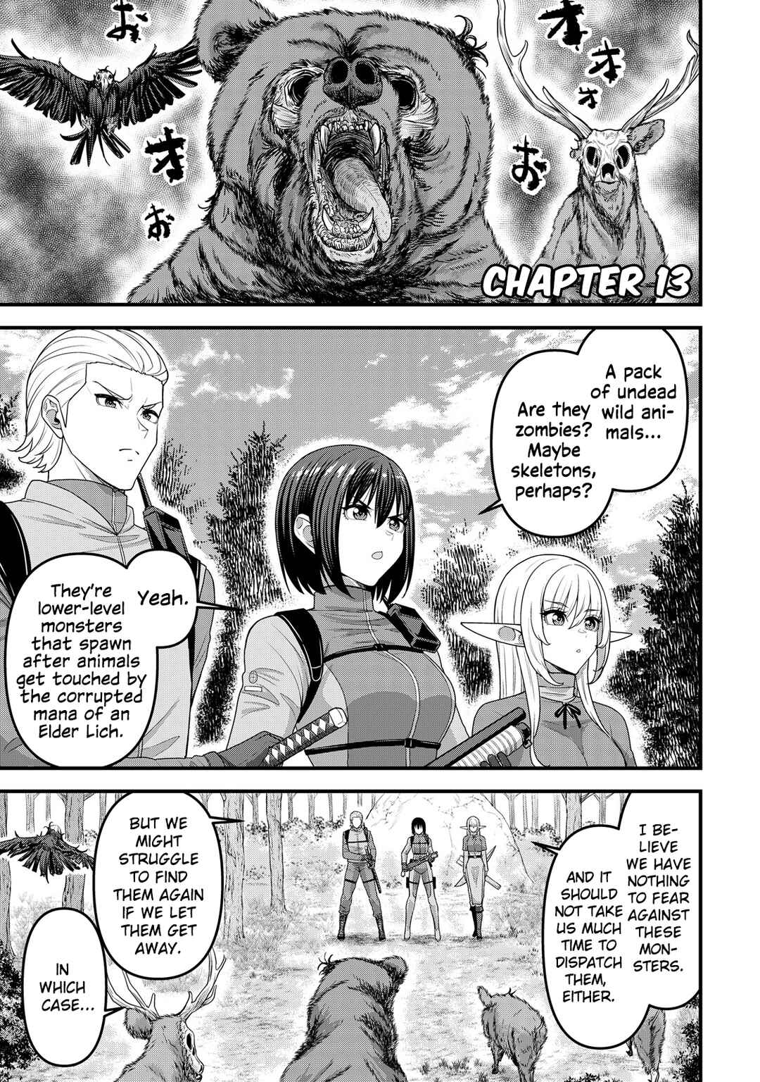 Isekai kara Elf-san ga Ochite Kita no desu ga!? Chapter 13 - Page 2