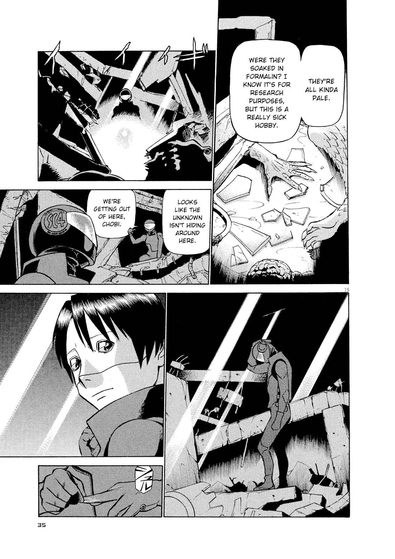 Tetsuwan Birdy Evolution Chapter 34 - Page 15