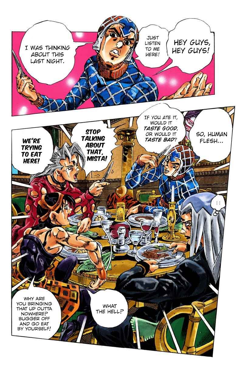 JoJo no Kimyou na Bouken: Part 5 - Ougon no Kaze Color-ban Chapter 150 - Page 3