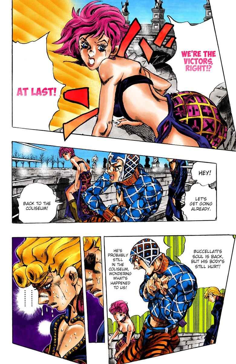 JoJo no Kimyou na Bouken: Part 5 - Ougon no Kaze Color-ban Chapter 150 - Page 5
