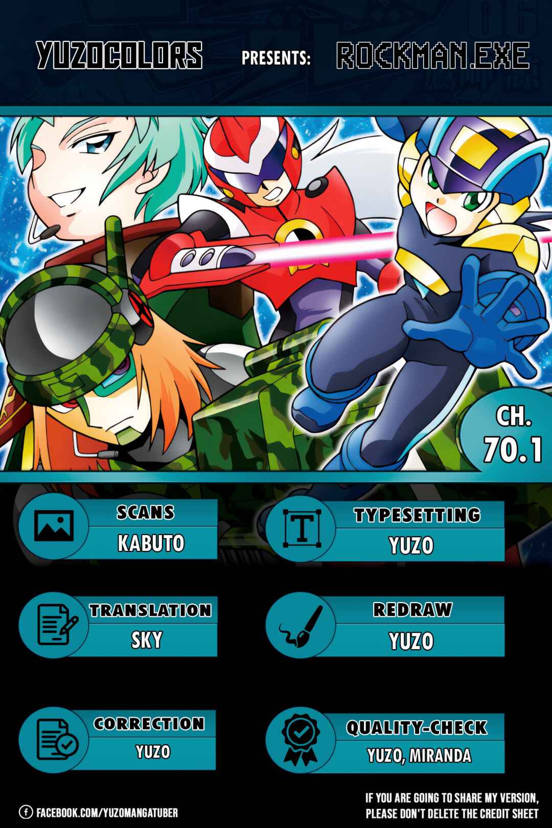 Mega Man Battle Network Chapter 70.1 - Page 1