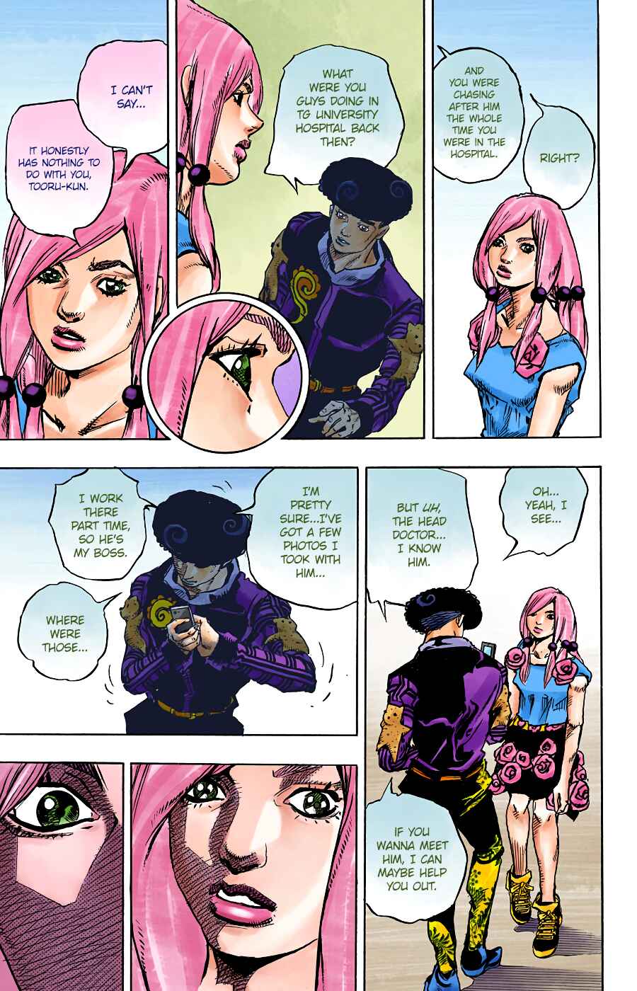 JoJo no Kimyou na Bouken: Part 8 - JoJolion Color-ban Chapter 90 - Page 29