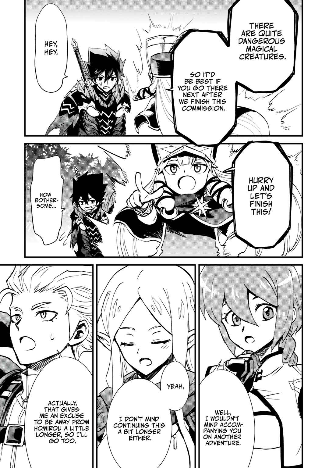 Tsuyokute New Saga Chapter 107.2 - Page 21
