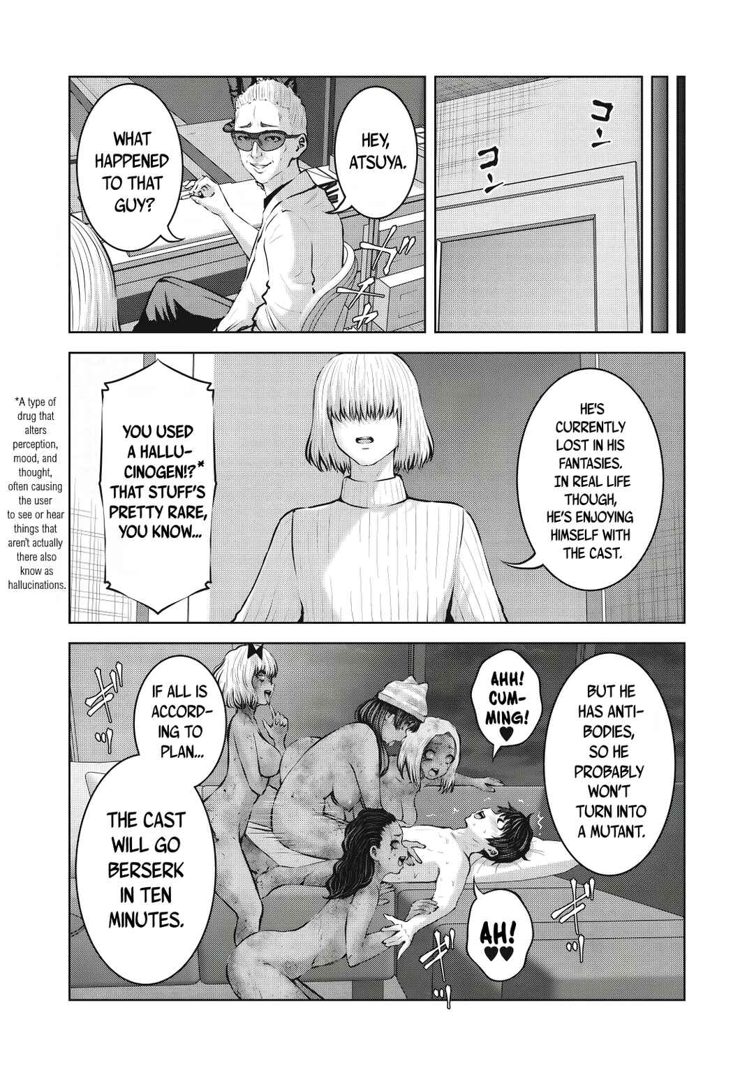 Zombie Sekai de Harem wo Tsukurou! Chapter 22.2 - Page 3