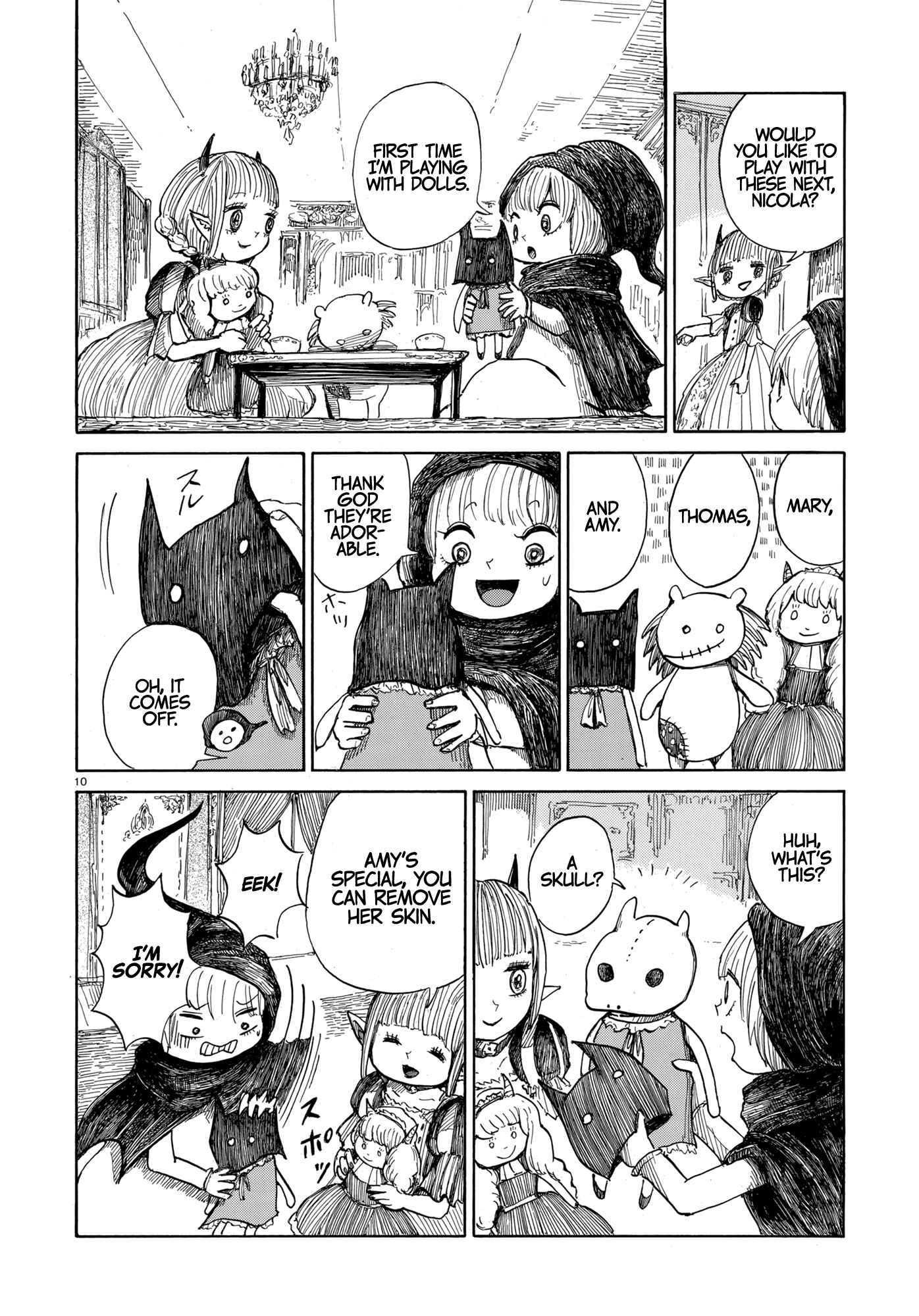Nicola no Oyururi Makai Kikou Chapter 3 - Page 10