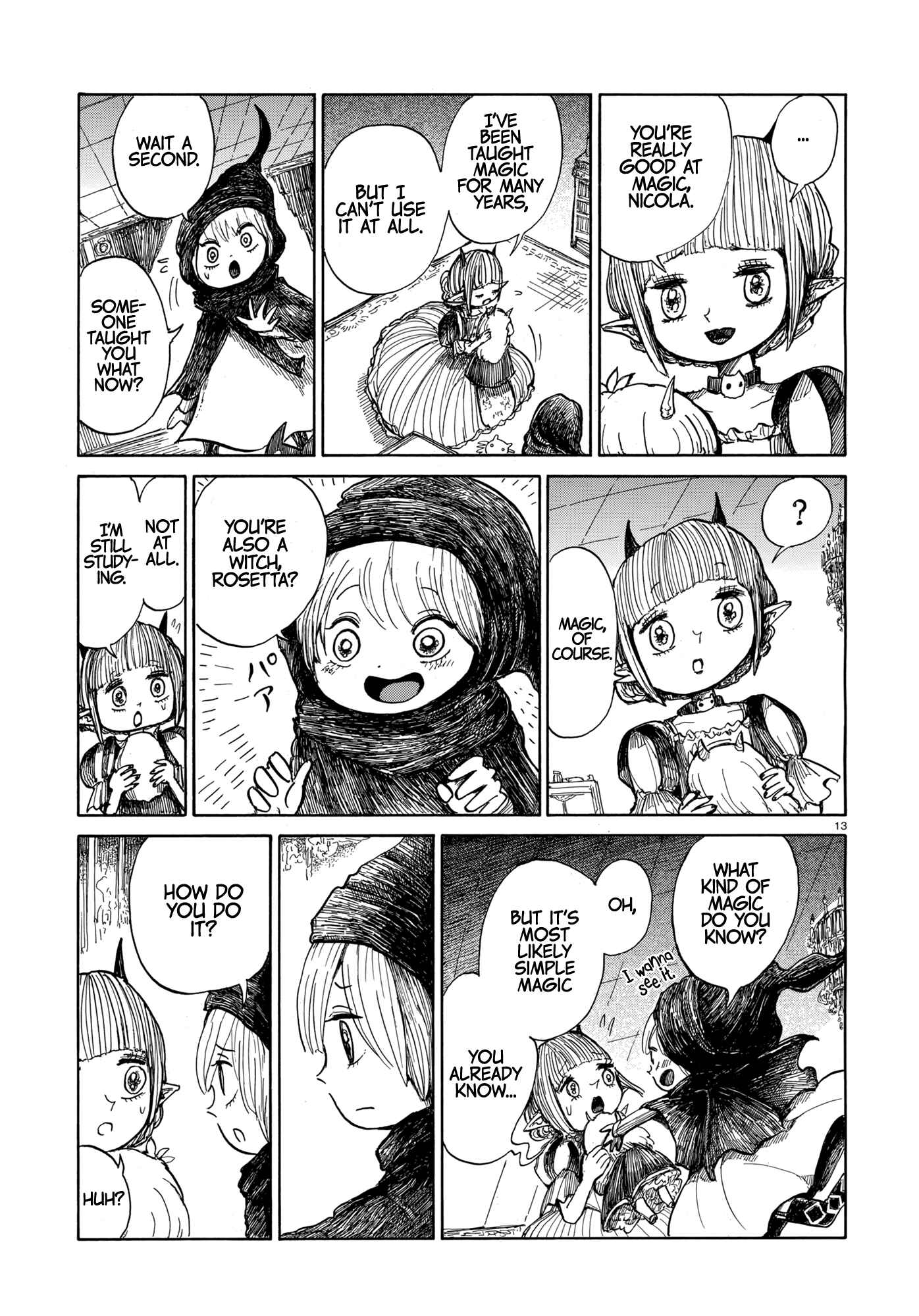 Nicola no Oyururi Makai Kikou Chapter 3 - Page 13