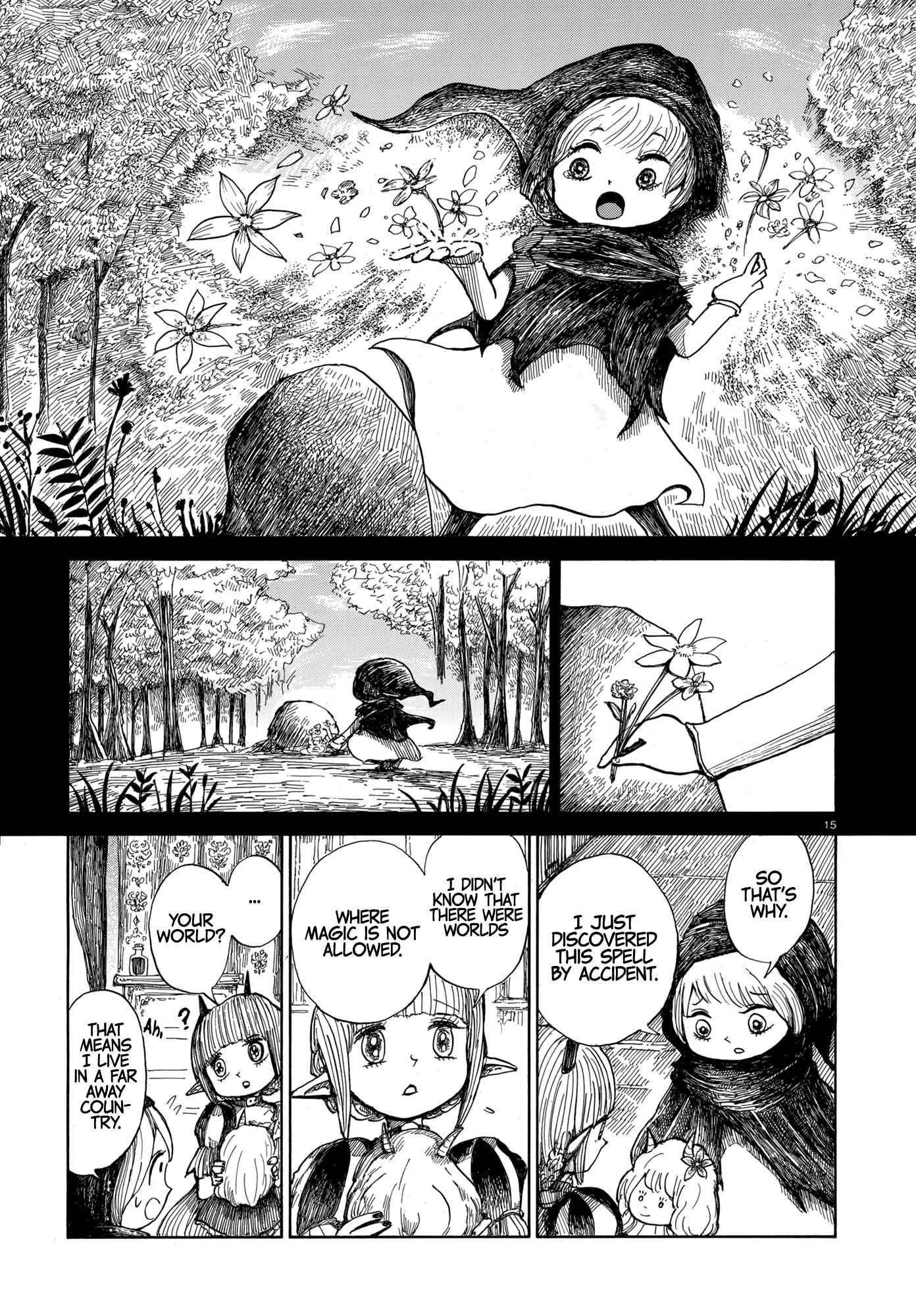 Nicola no Oyururi Makai Kikou Chapter 3 - Page 15