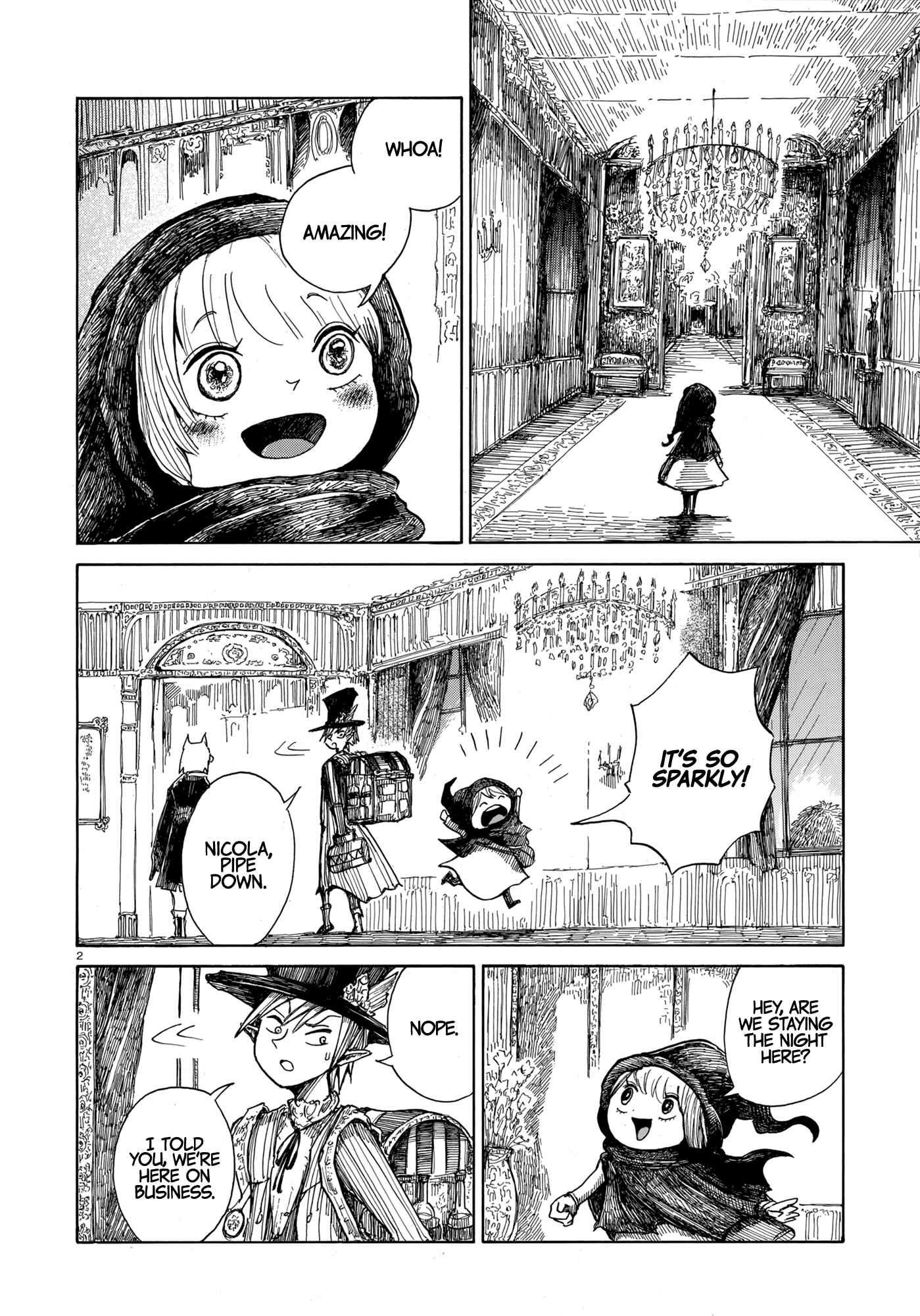 Nicola no Oyururi Makai Kikou Chapter 3 - Page 2