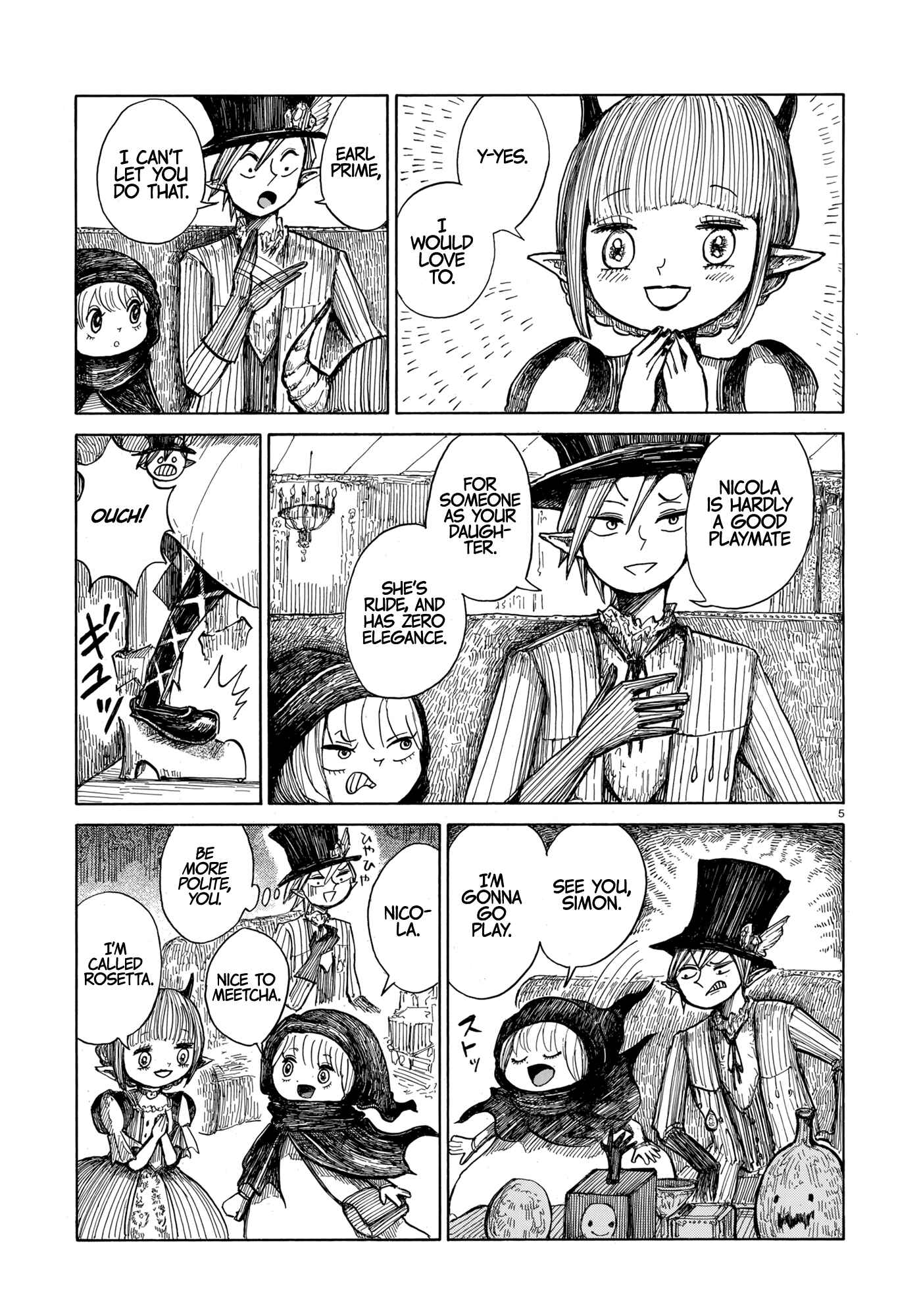 Nicola no Oyururi Makai Kikou Chapter 3 - Page 5