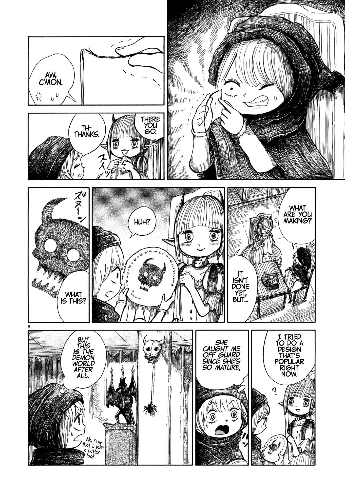 Nicola no Oyururi Makai Kikou Chapter 3 - Page 8