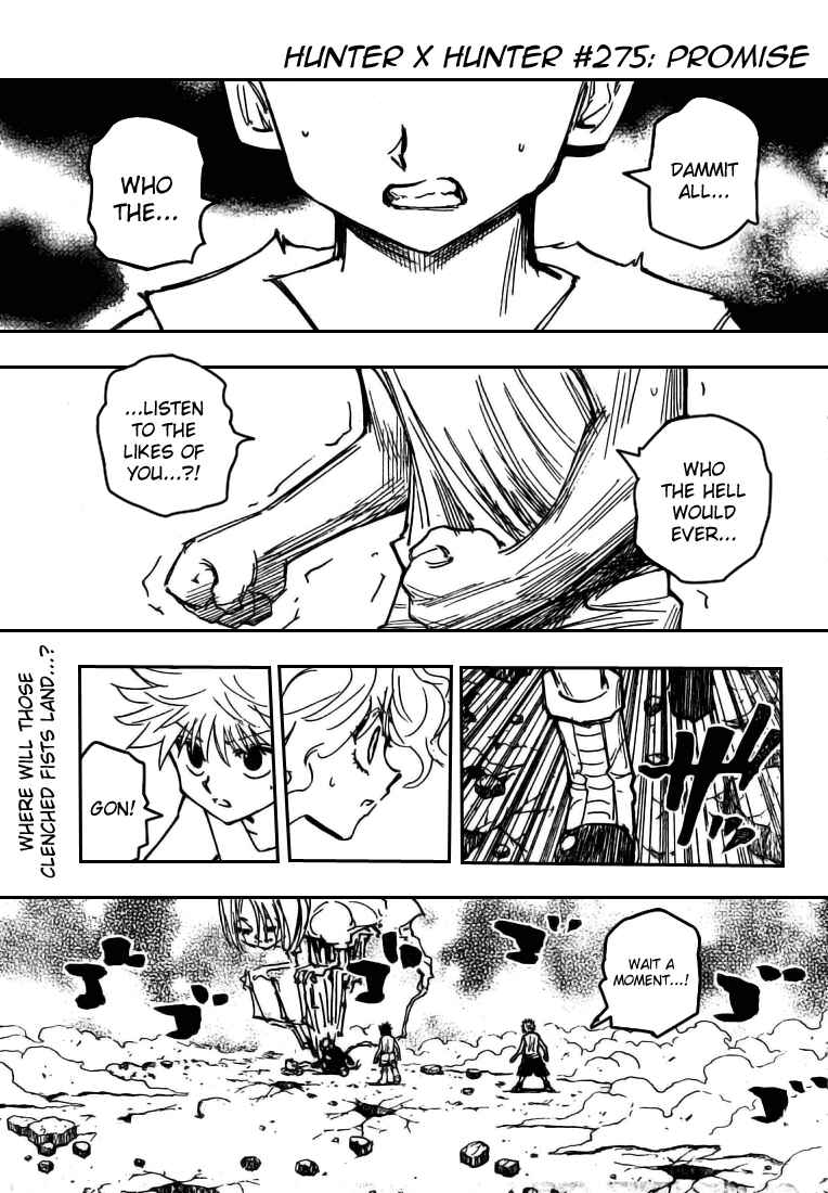 Hunter x Hunter Chapter 275 - Page 1