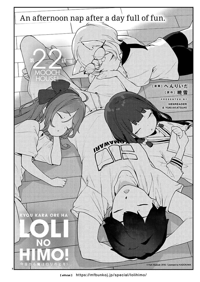 Kyou Kara Ore wa Loli no Himo! Chapter 22 - Page 4