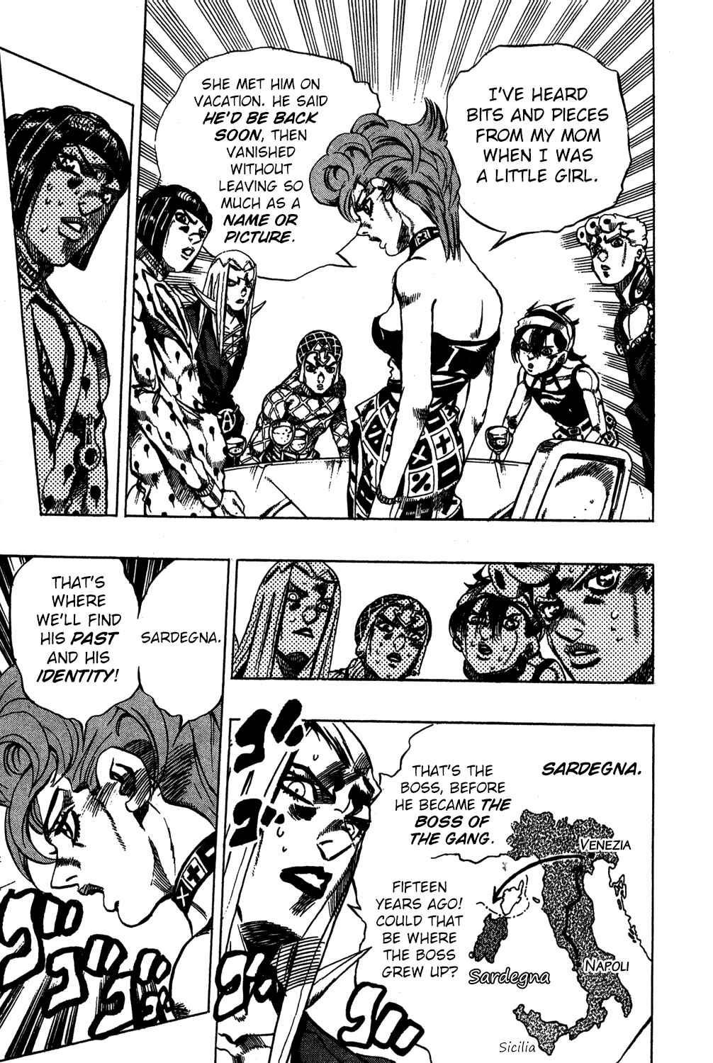 JoJo no Kimyou na Bouken: Part 5 - Ougon no Kaze Chapter 85 - Page 16