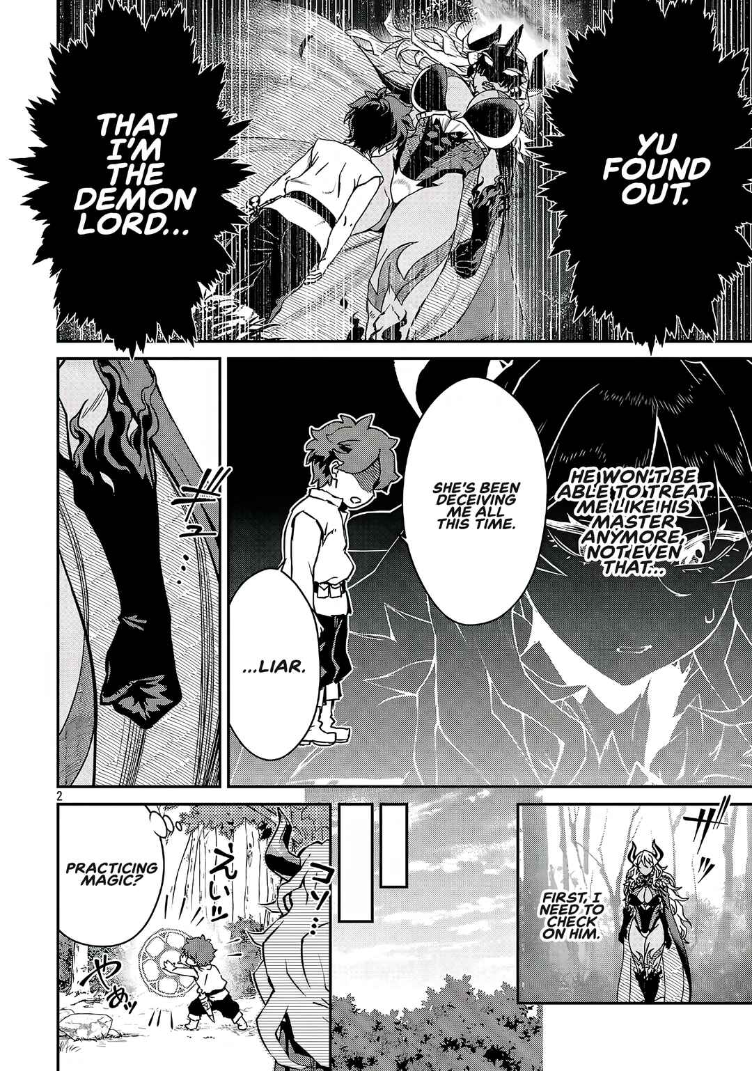 Onnamaou-sama wa Yuusha-kun o Taosenai. Chapter 20 - Page 2