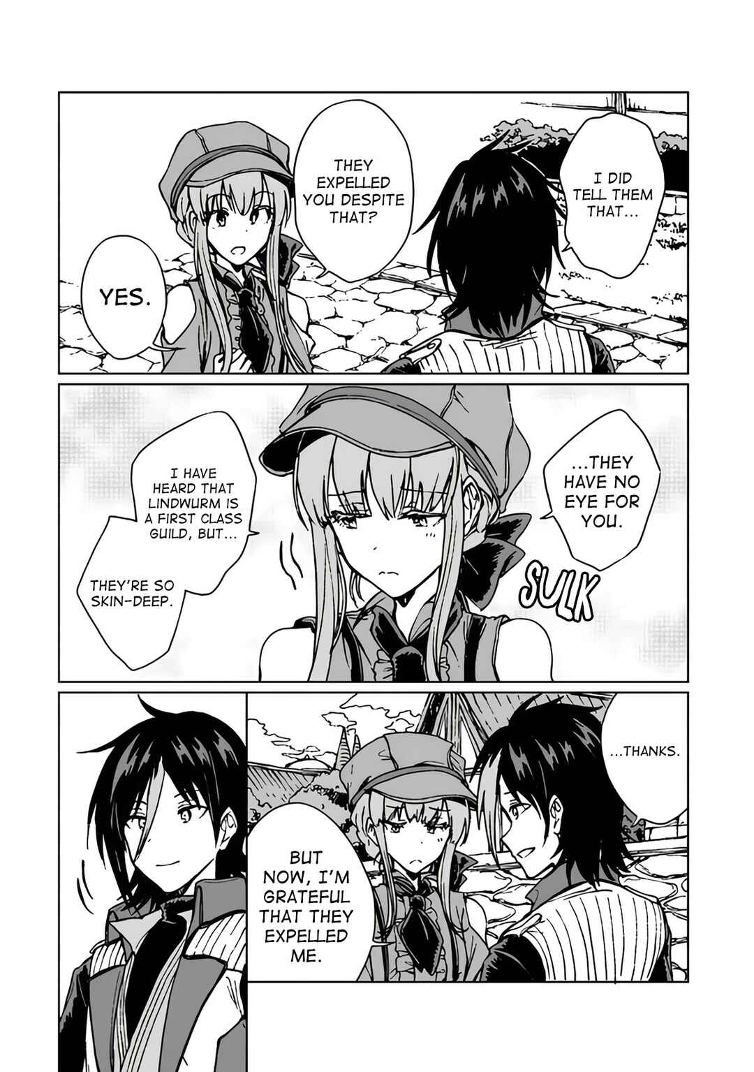 S-kyuu Guild wo Tsuihousareta kedo, Jitsu wa Ore dake Dragon no Kotoba ga Wakaru no de, Kidzuita Toki ni wa Ryuu Kishi no Chouten wo Kiwametemashita. Chapter 17 - Page 23