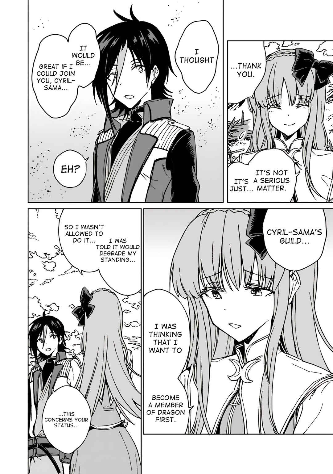 S-kyuu Guild wo Tsuihousareta kedo, Jitsu wa Ore dake Dragon no Kotoba ga Wakaru no de, Kidzuita Toki ni wa Ryuu Kishi no Chouten wo Kiwametemashita. Chapter 17 - Page 9