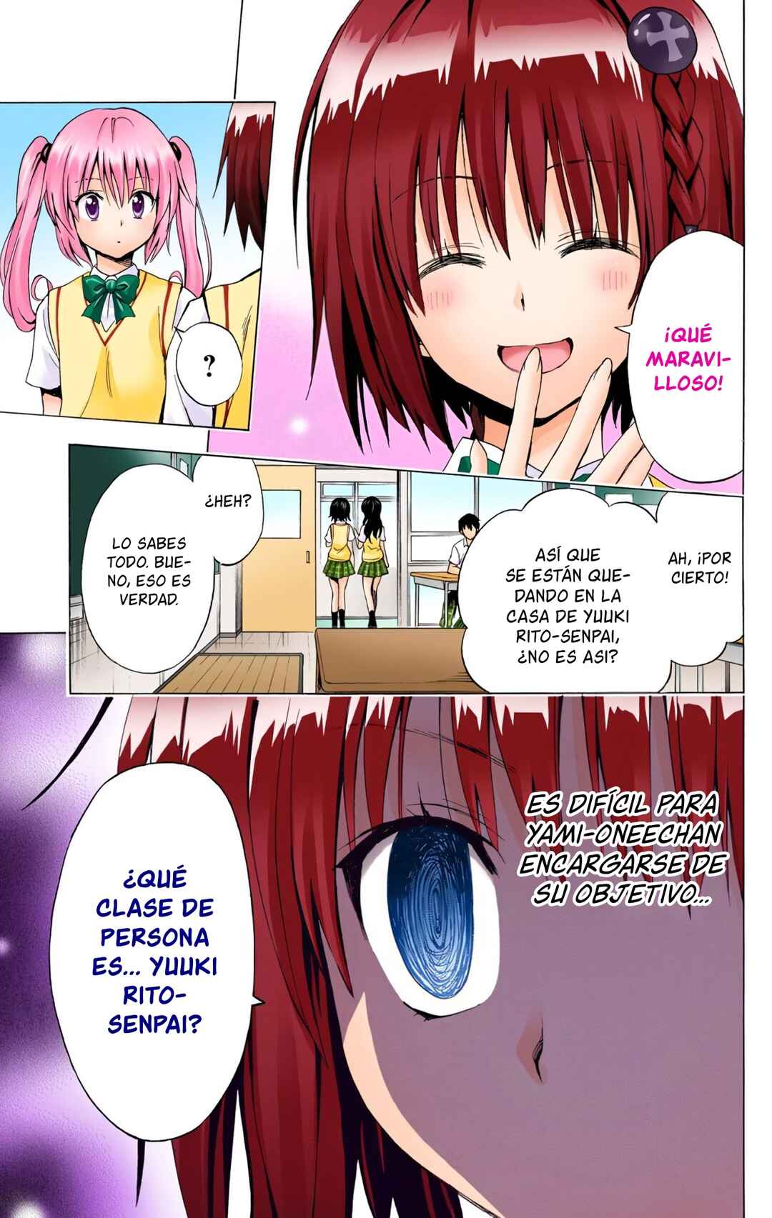 To Love Ru Darkness (Official Colored) Chapter 3 - Page 13