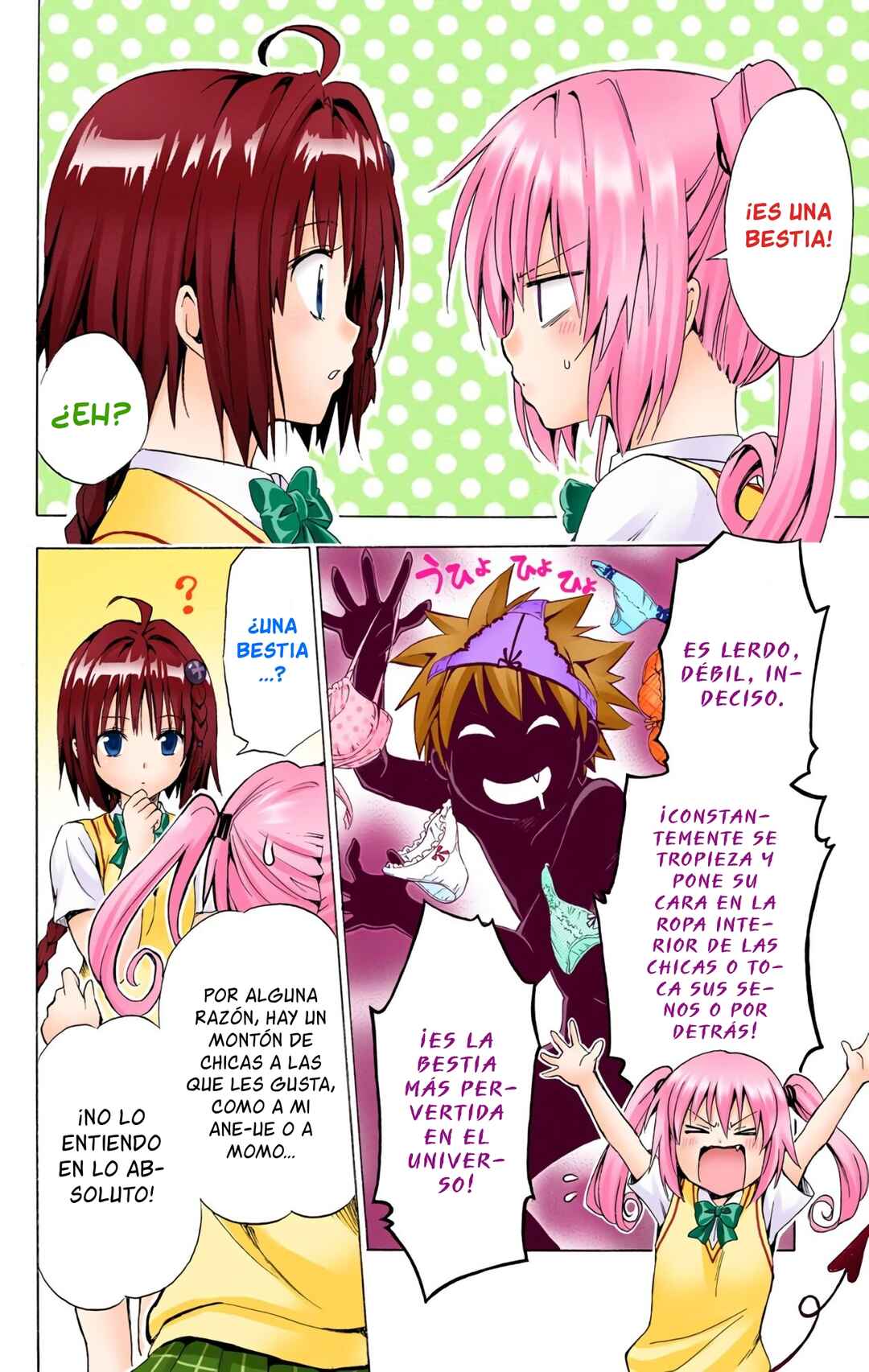 To Love Ru Darkness (Official Colored) Chapter 3 - Page 14