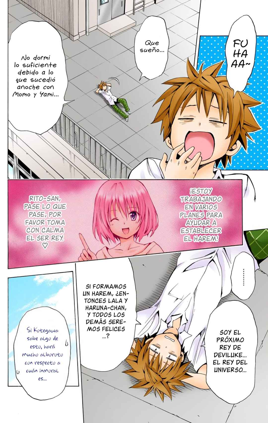 To Love Ru Darkness (Official Colored) Chapter 3 - Page 18