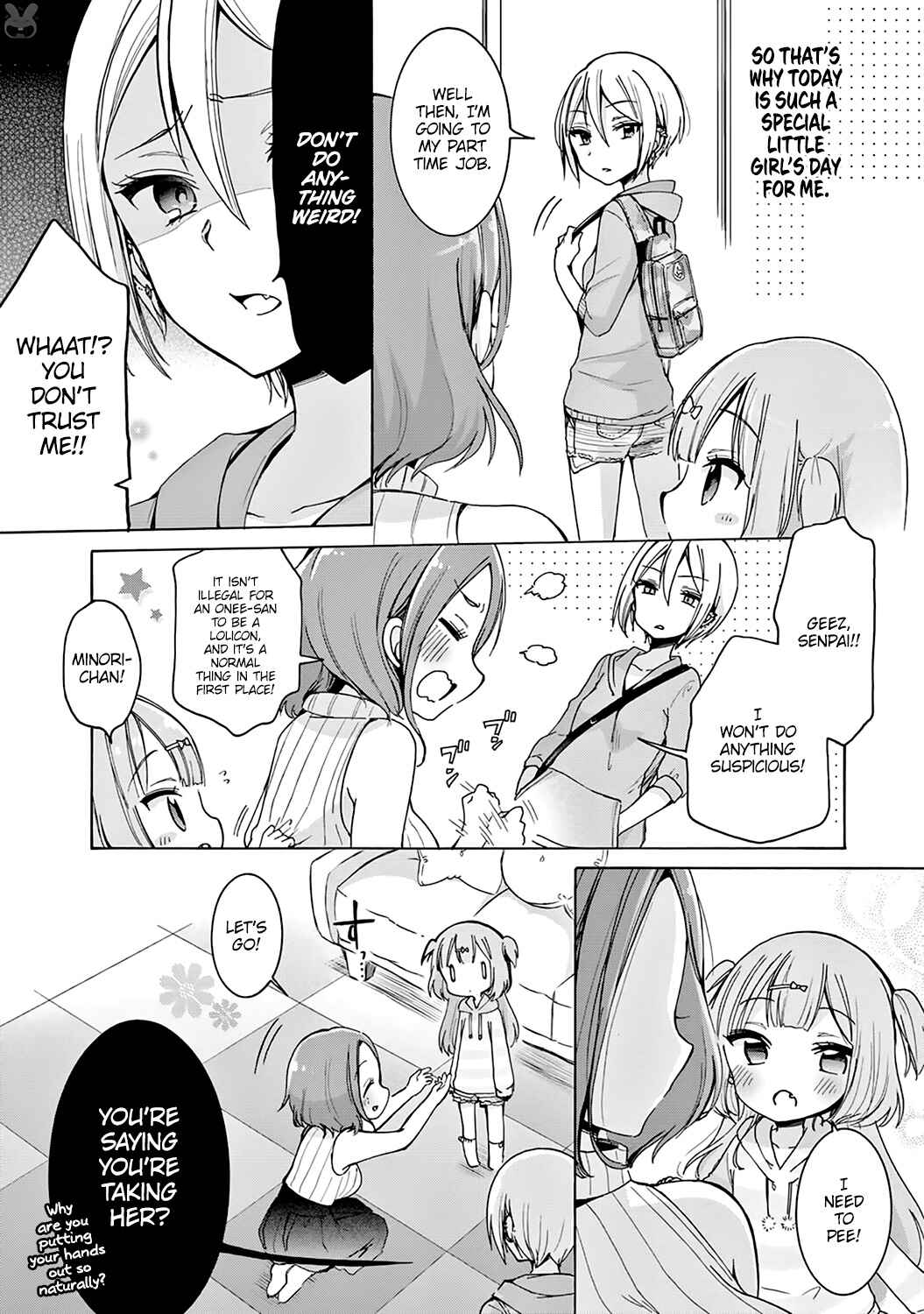 Onee-san wa Joshi Shougakusei ni Kyoumi ga arimasu Chapter 1 - Page 9
