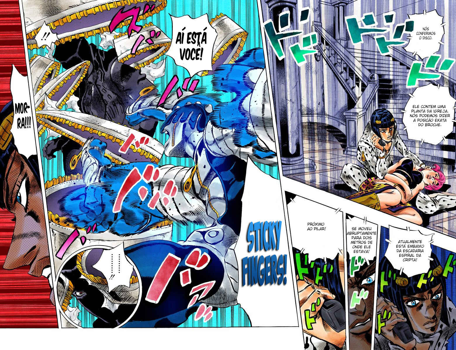 JoJo no Kimyou na Bouken: Part 5 - Ougon no Kaze Color-ban Chapter 79 - Page 11