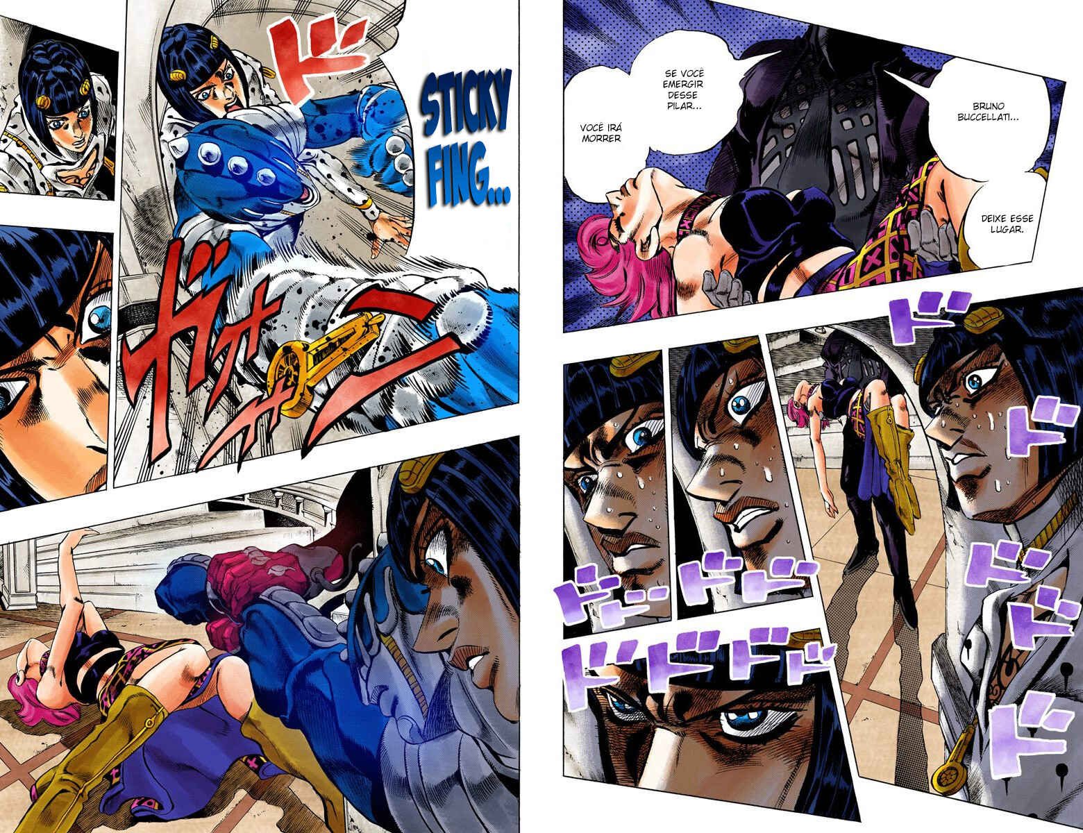 JoJo no Kimyou na Bouken: Part 5 - Ougon no Kaze Color-ban Chapter 79 - Page 7