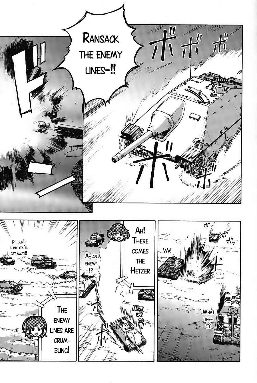 Girls und Panzer Chapter 18 - Page 13