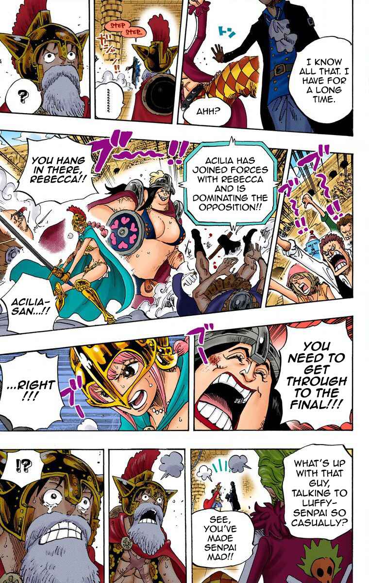 One Piece (Official Colored) Chapter 731 - Page 16