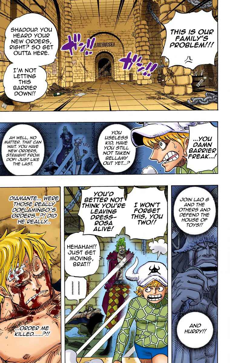 One Piece (Official Colored) Chapter 731 - Page 4