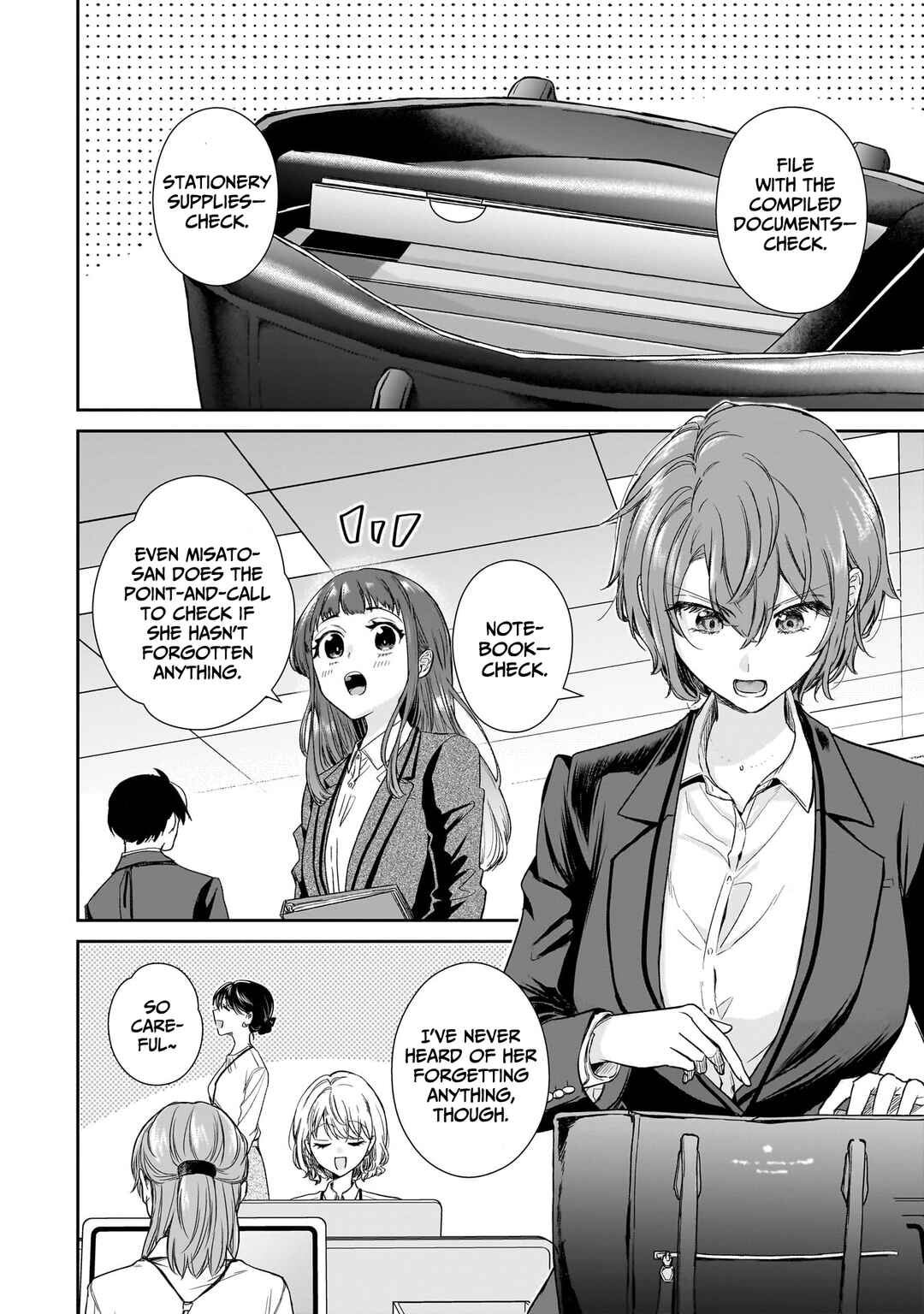 Misato-san wa Amasugi Joushi ni Chotto Kibishii Chapter 21 - Page 2